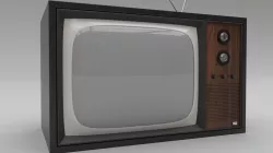  Retro TV 3D model