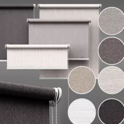 roller blind set 03  3D model