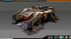 RTS Barracks - 09 Low-poly  3D model