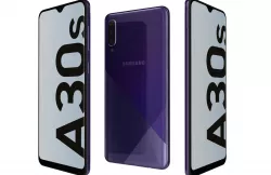 Samsung Galaxy A30s Prism Crush Violet 3D model
