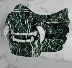 samurai mask 3D model