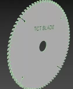 Saw Blade 3D model