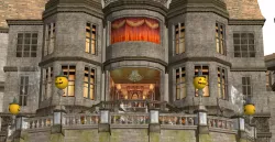 Scene 02 - exterior halloween 3D model