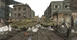 Scene 06 - exterior war 3D model