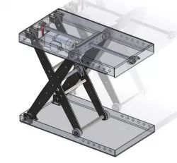 Scissor lift electric scissor lift 3D model