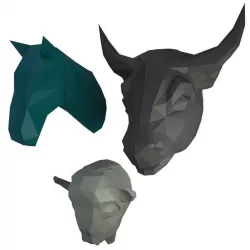 Sculpture Bigs Animals Marokka 3D model