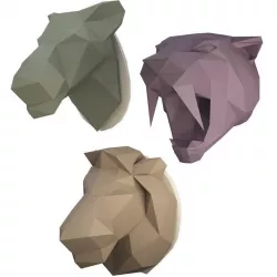 Sculpture  Wild Animals Marokka 3D model