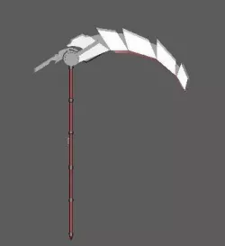 scythe 3D model