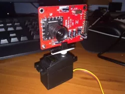 Servo Mount for Radio Shack Camera Board (SKU 2760248)