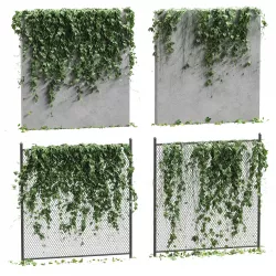 Set of Hop for the fence - 4 models 3D model
