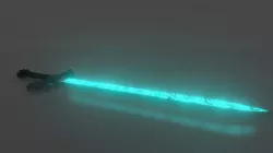 Shining sword 3D model