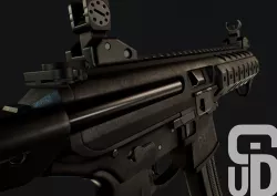 Sig Sauer MPX 3D model