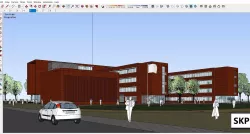 Sketchup School L5 3D model