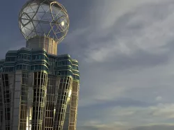 Skycraper Elista Business Center 3D model