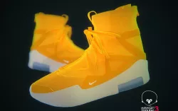 Sneaker Nike Air Fear of God Amarillo Low-poly  3D model