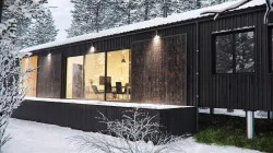 Snow Cabin 3D model