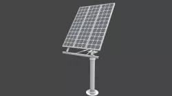 solar collector 10 3D model