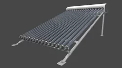solar collector 2 3D model