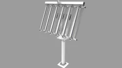 solar collector 7 3D model