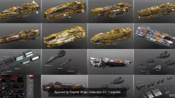 Spaceship Capital Ships Collection III 