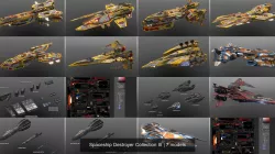 Spaceship Destroyer Collection III 