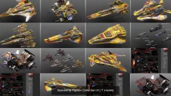Spaceship Fighter Collection III 