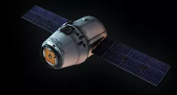 SpaceX Dragon Low-poly  3D model