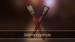 Stielhandgrenate Low-poly  3D model