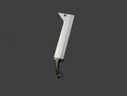 Sword Cleaver Low-poly  3D model
