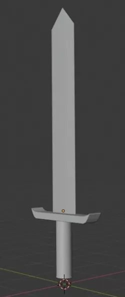 Sword Low-poly 3D model