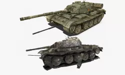 T62 Soviet Tank Pack  3D Model Collection