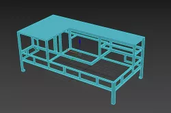 Table 3D model