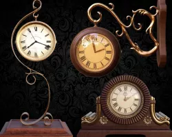 Table clock - Pack 3D Model Collection