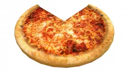 Tasty italian pizza 3D model Low-poly  3D model