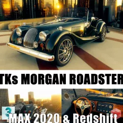 TKs Morgan Roadster 3D model