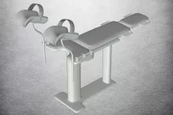 Torture model 05  Gyno - chair Low-poly  3D model