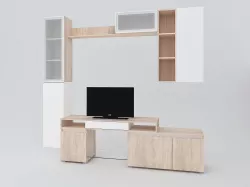 TV Wall 3D model