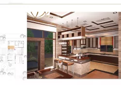 Villa C4  2d dwg pdf render  without 3d 3D model