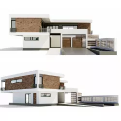 Villa Minimalism 3D model