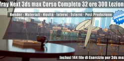 Vray Next 3ds max Corso Completo 3 mesi un Computer 3D model
