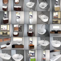Washbasin collection - Italian design 