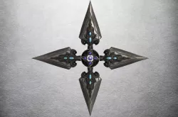 Weapon - Ninja 03 Low-poly  3D model