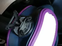 Welding respirator holder