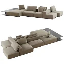 Westside Divano Poliform 3D model