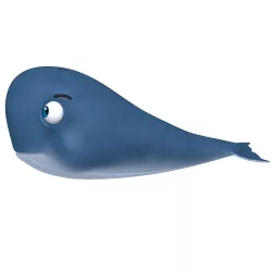 Whale 3D model