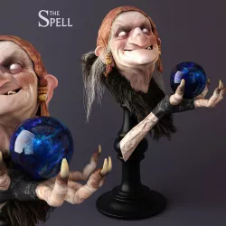 Witch 3D model