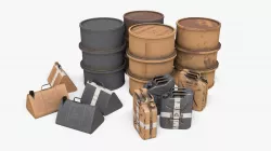 WW2 Liquid Storage Assets Collection 