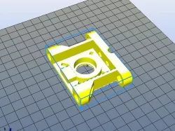 Z motor mount for single engine Prusa I2