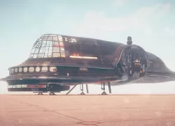 Zeppelin Low-poly  3D model