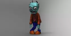 zombie 3D model